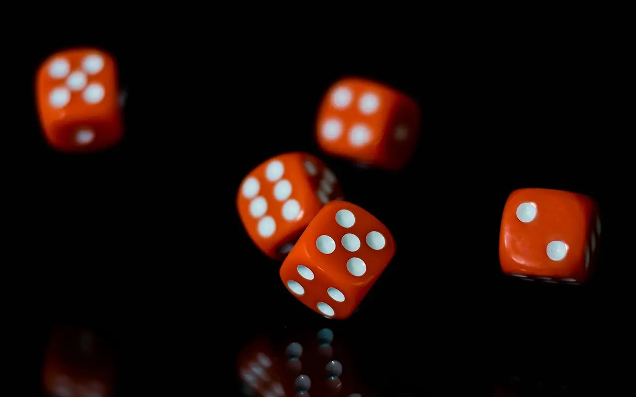 Close-up of a board game state during an escalating round